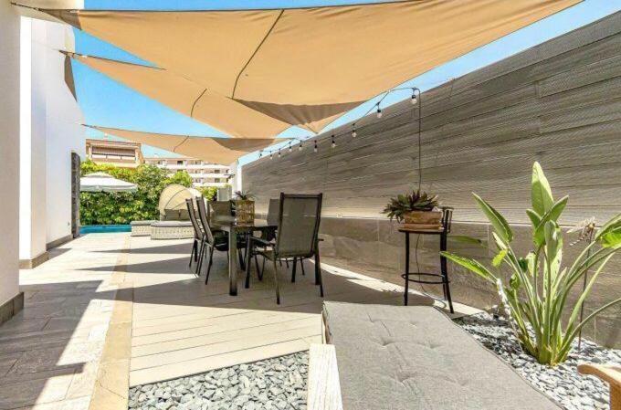 Luxury Villa Tropical Private Heated Pool Los Cristianos  Exterior foto